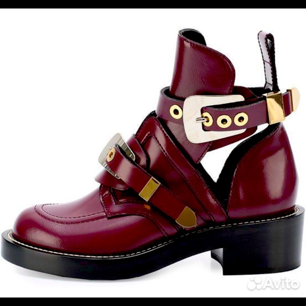 BALENCIAGA ankle boots, like new, worn once, size 7,5 USA, 38 Europe